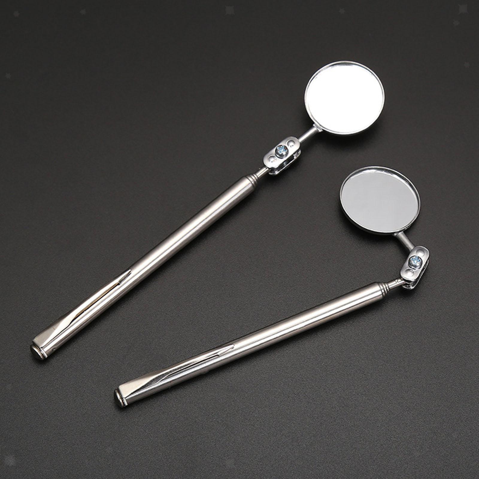 Inspection Mirror Round Mechanics Mirror for Small Parts Vehicle Car