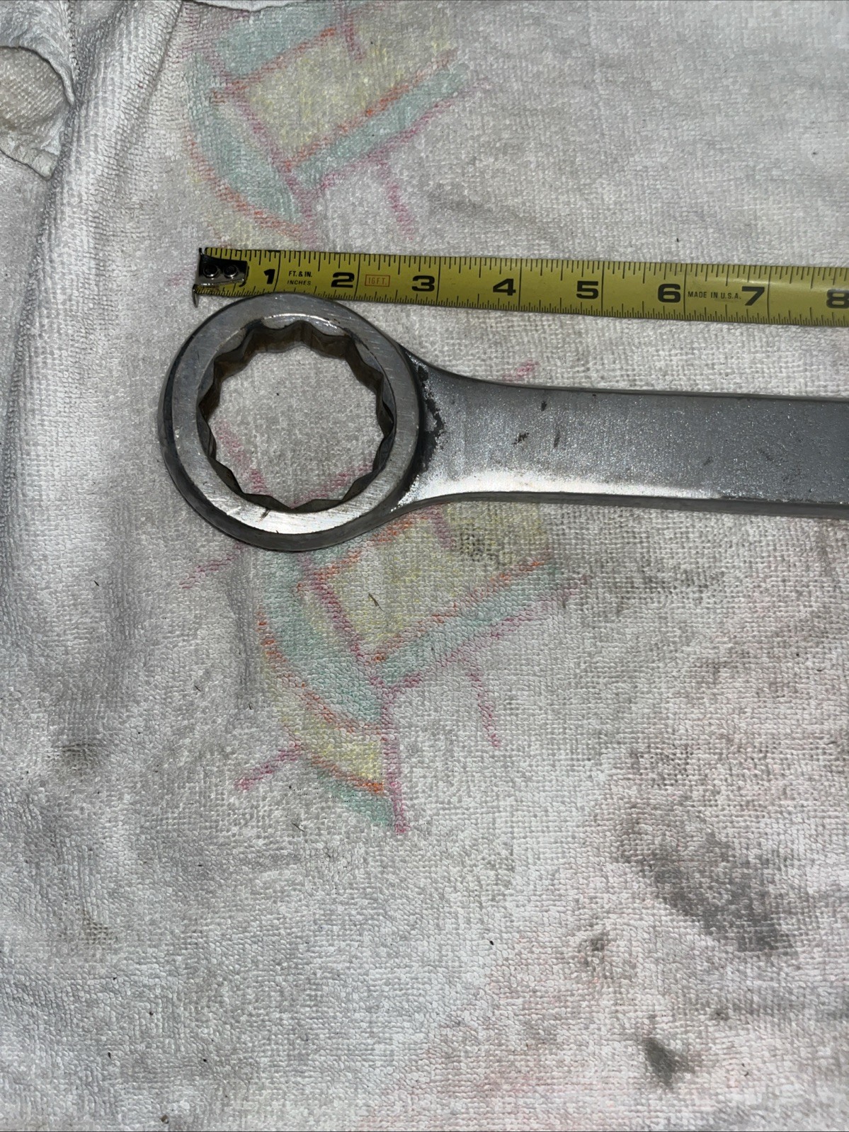 MAC Tools CL60 1-7/8” Combination Wrench SAE USA Made Vintage Extra Long