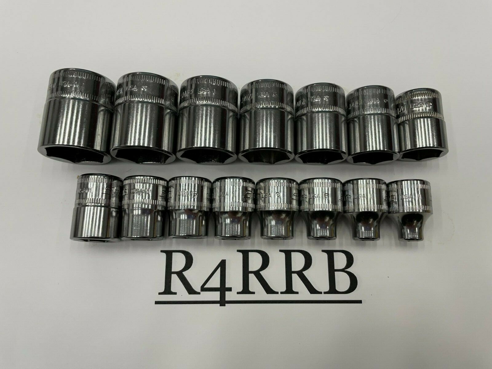 Snap-on Tools NEW 15pc 3/8 Drive METRIC Shallow 6 Point Socket BONUS Set 215FSMY