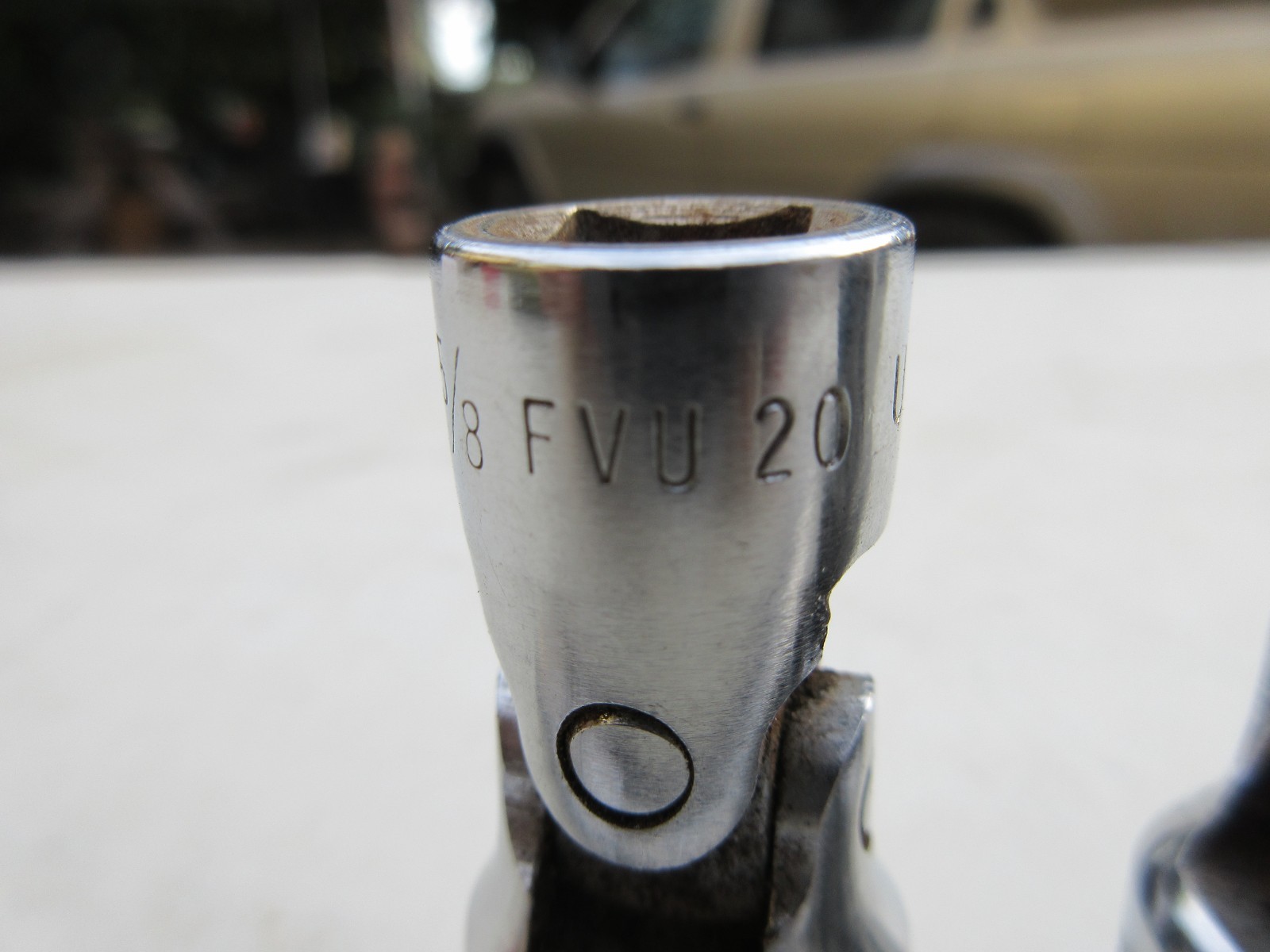 Snap-On 3/8″ Drive FVU 20 – 24 – 5/8” & 3/4″ Swivel Socket , FVX 5 Extension