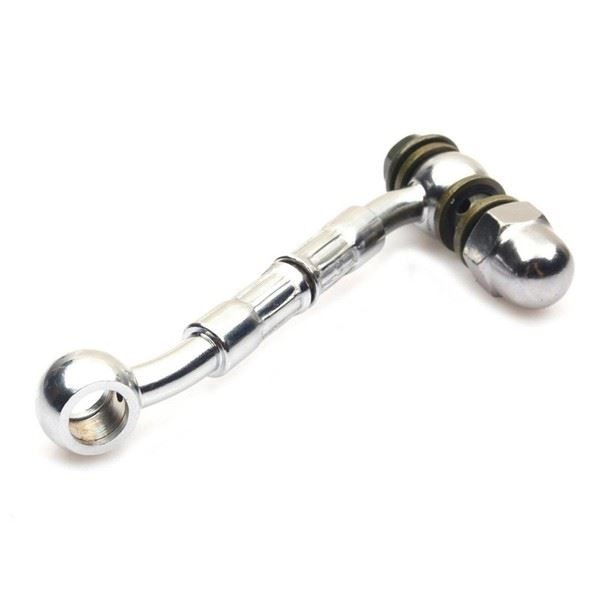 Brake Line Extend Connector Brake Hose Extender Sturdy Professional Quality