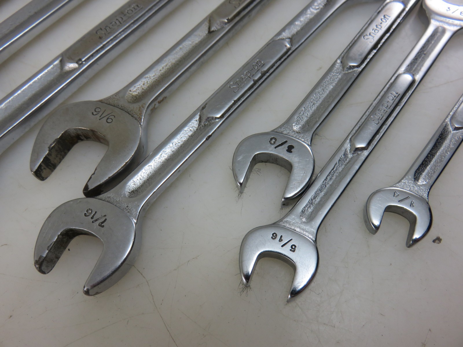 Snap-On VS Series Open End Wrench Set 11pc 1/4″-15/16″ Vintage