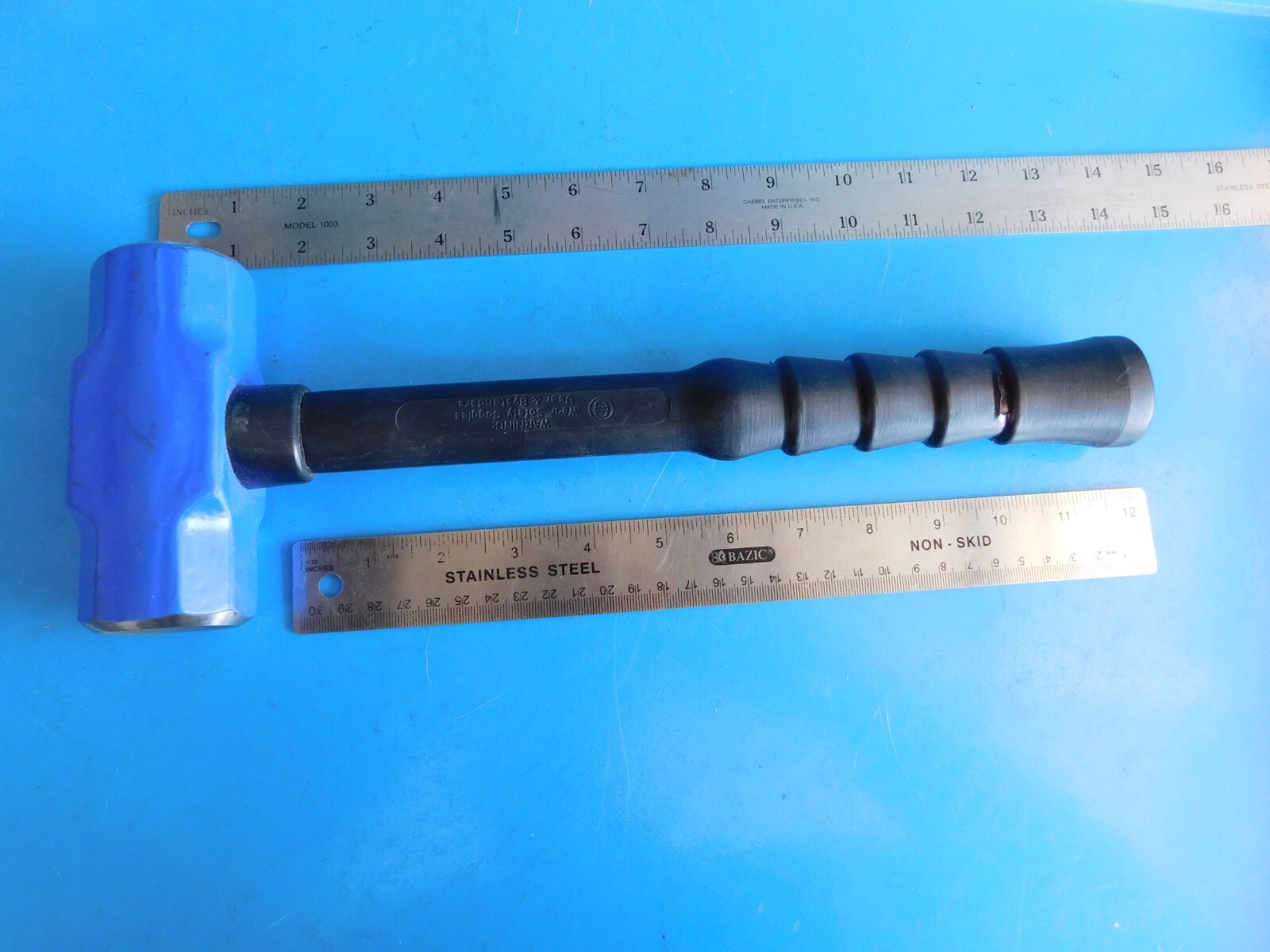 USED , NUPLA » 4 LB. » SOFT FACE STEEL SLEDGE HAMMER