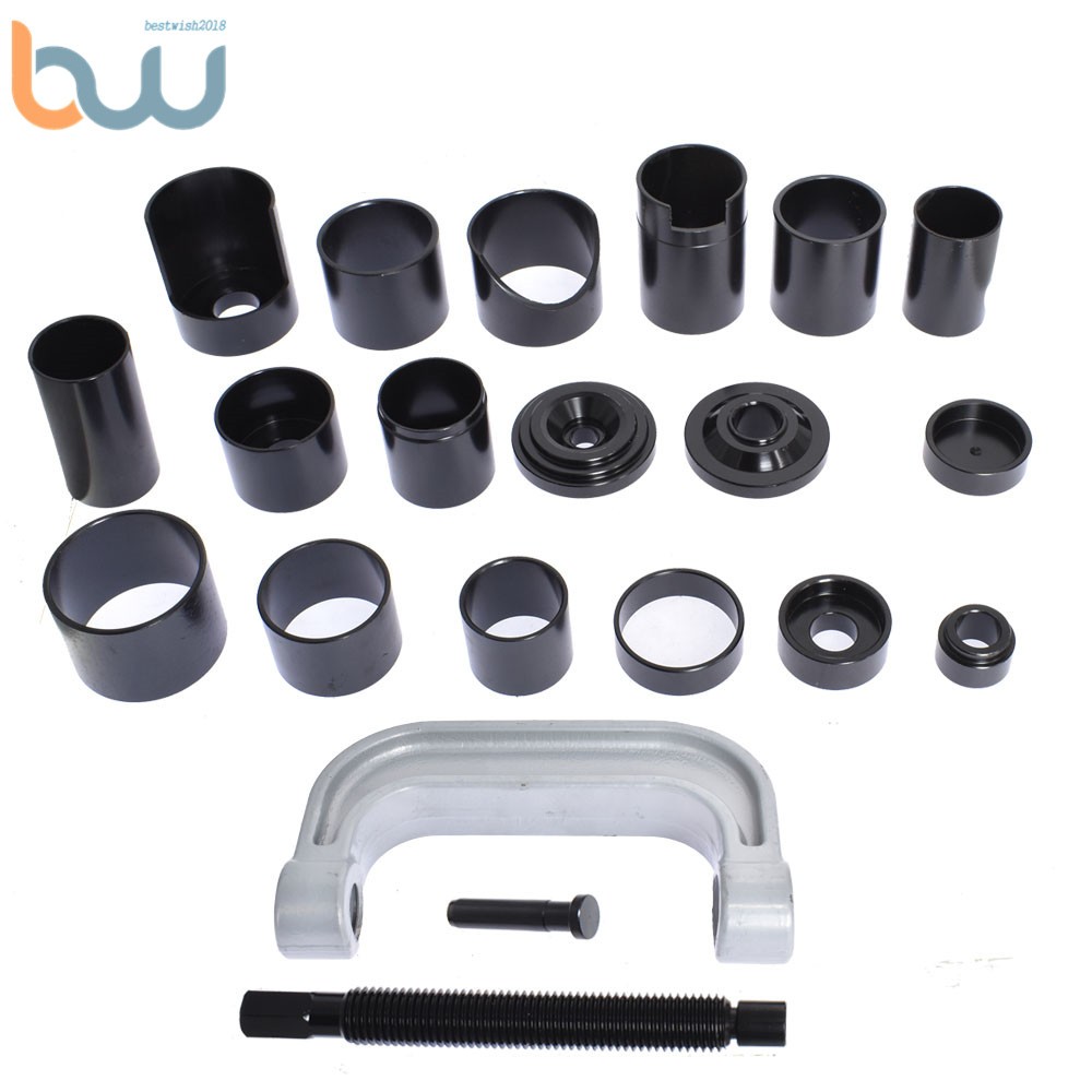 21PCS Ball Joint Press Kit Master Adapter Set for Removal & Install on 2/4WD Car