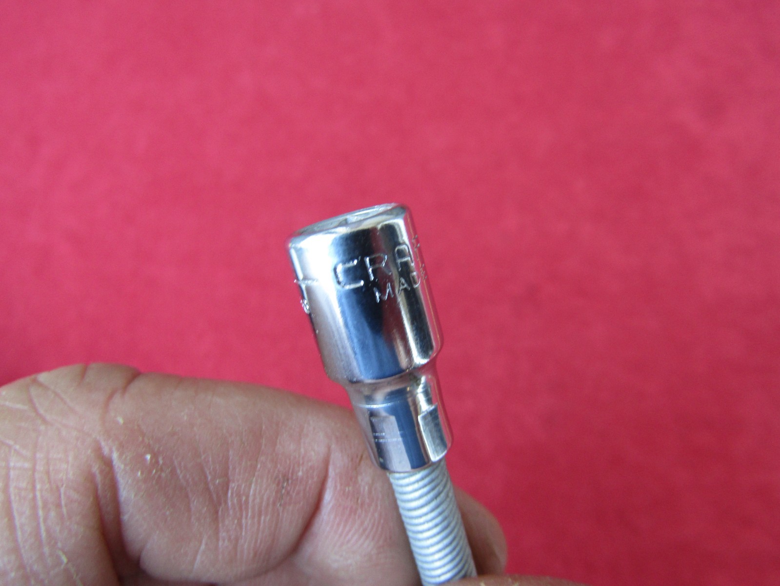 NICE Vtg CRAFTSMAN 1/4″ Dr 4″ Flexible Socket Extension 4336 -V- Series Made USA