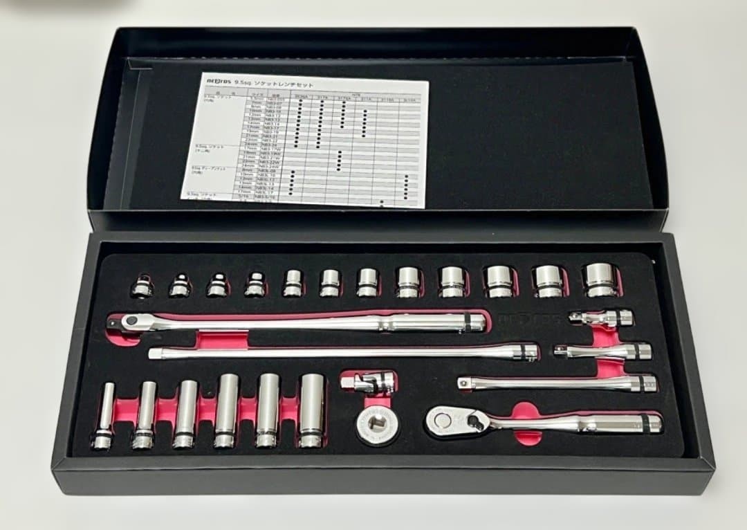 KTC nePRos 9.5SQ.Socket wrench set 26 pieces