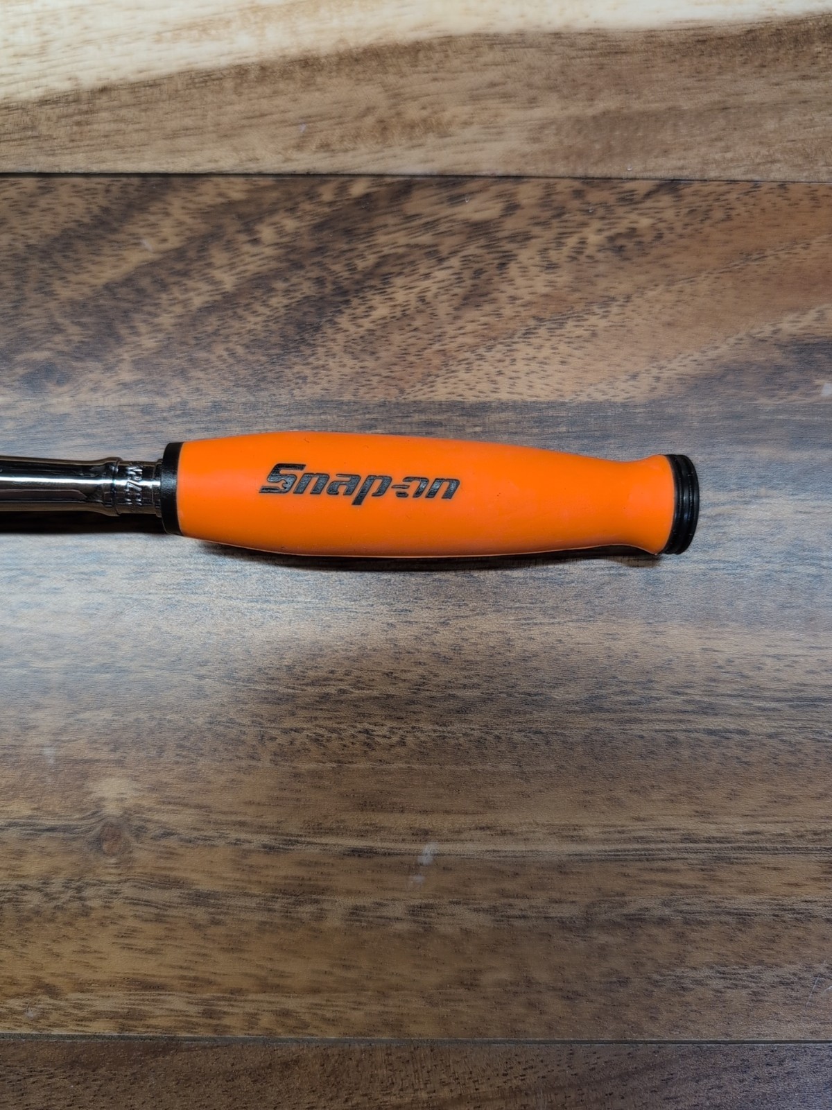 *New* Snap On FHC72MP INDEXING 3/8″ Head NEW STYLE ORANGE Soft Handle Ratchet