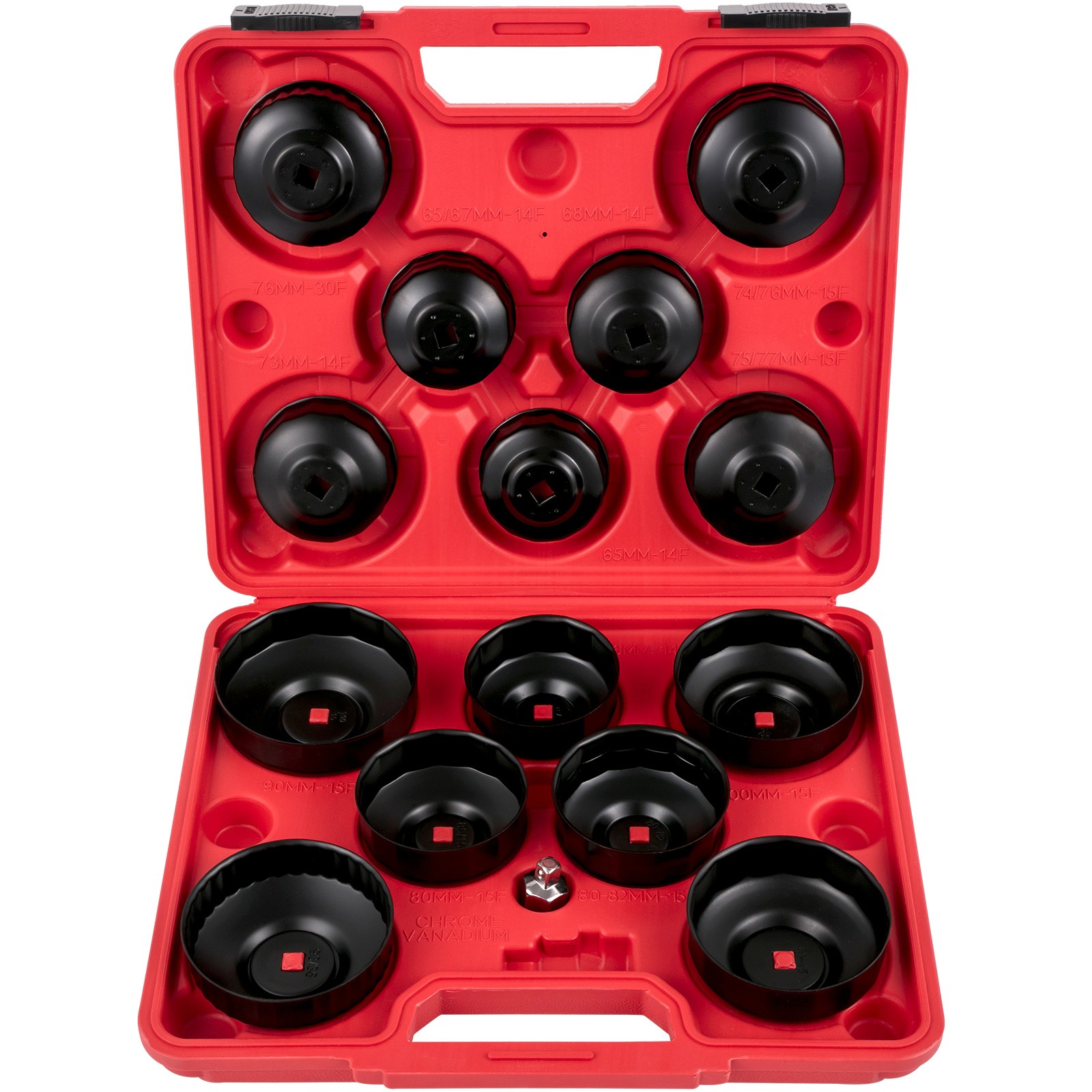 Uimoso Oil Filter Socket Set Cup Socket Tool Set 14 PCS Oil Filter Cap Wrench