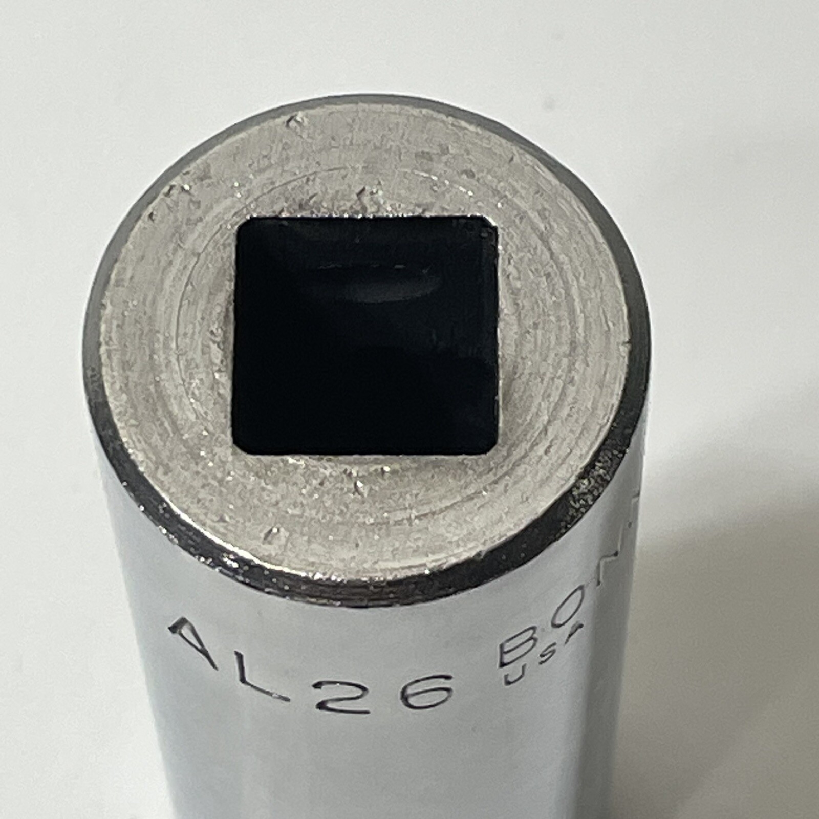 Bonney USA AL26 13/16″ SAE Deep 12 Point Socket 1/2” Drive VTG Chrome