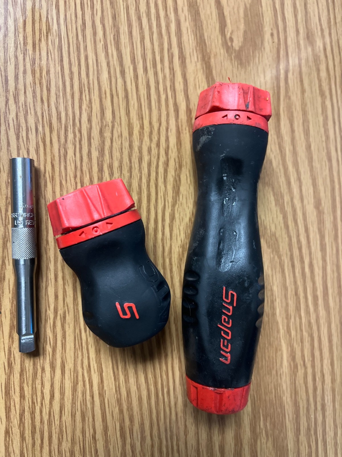 SNAP ON SGDMRC1A & SGDMRC4A – CUSHION GRIP RED & BLACK HANDLES LOC#16