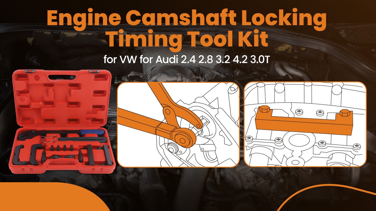 Engine Camshaft Timing Tool Kit Cam Locking Alignment Tools Fit For Audi VW 2.0