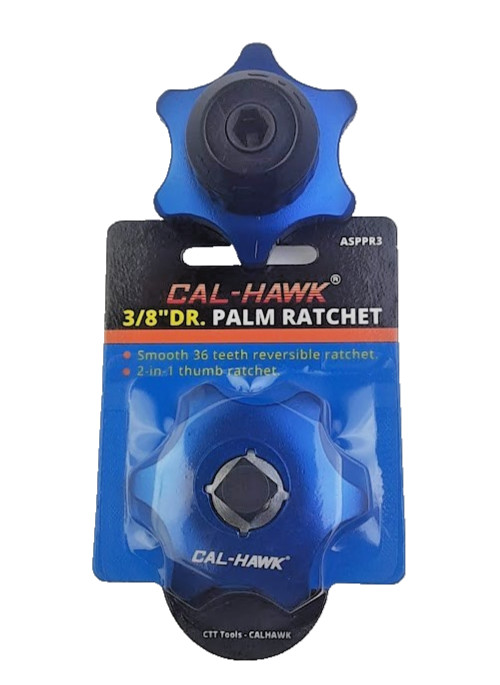 1-PC 3/8″ DR. Square Head and 1/4″ Hex Screwdriver Bit Mechanic Palm Ratchet