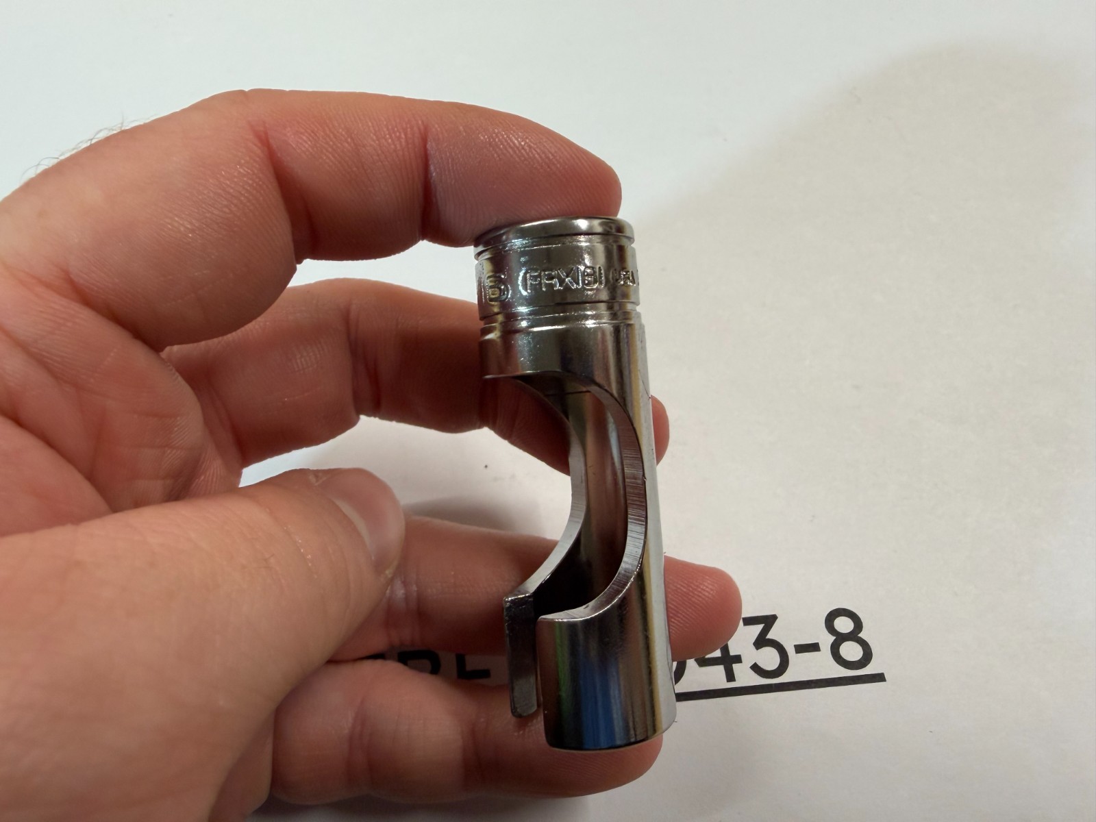 Snap-on Tools USA NEW 3/8″ Drive 9/16″ SAE 6pt Deep Flare Nut Socket FRX181
