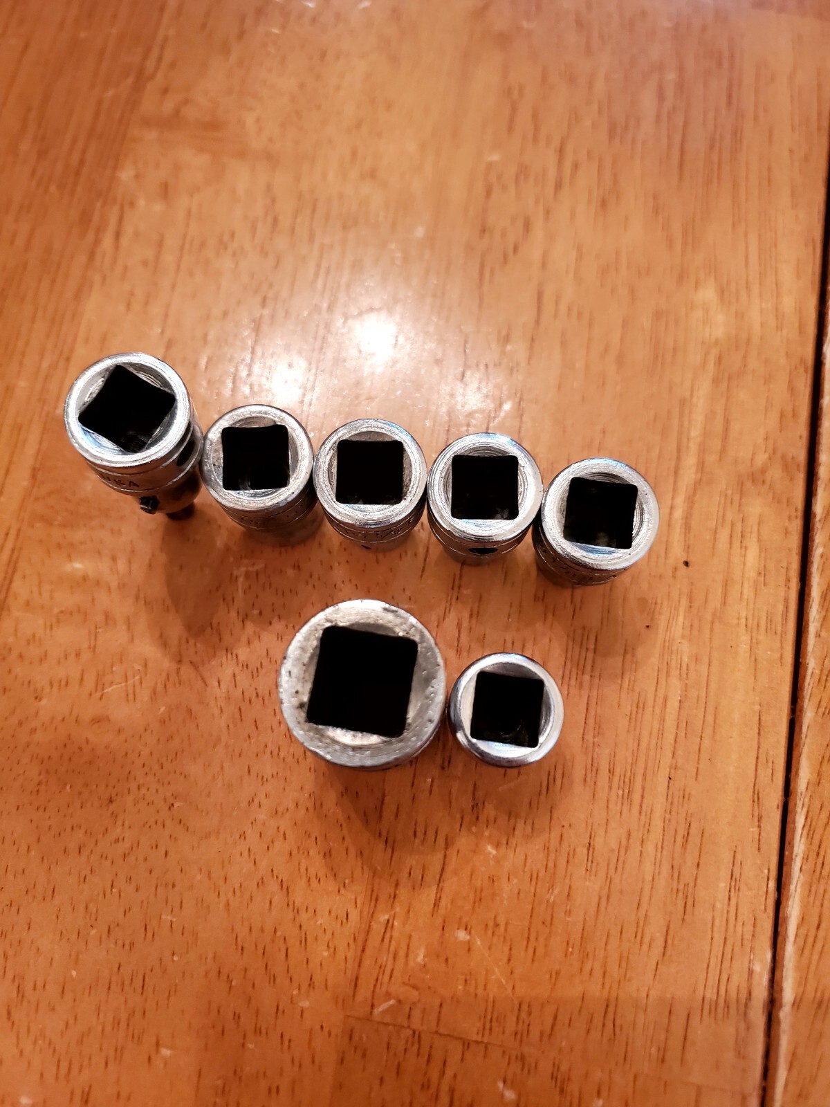 Snap On 3/8″ 1/2″ Drive Hex Socket Holders Misc Sockets For Parts Or Repair Only