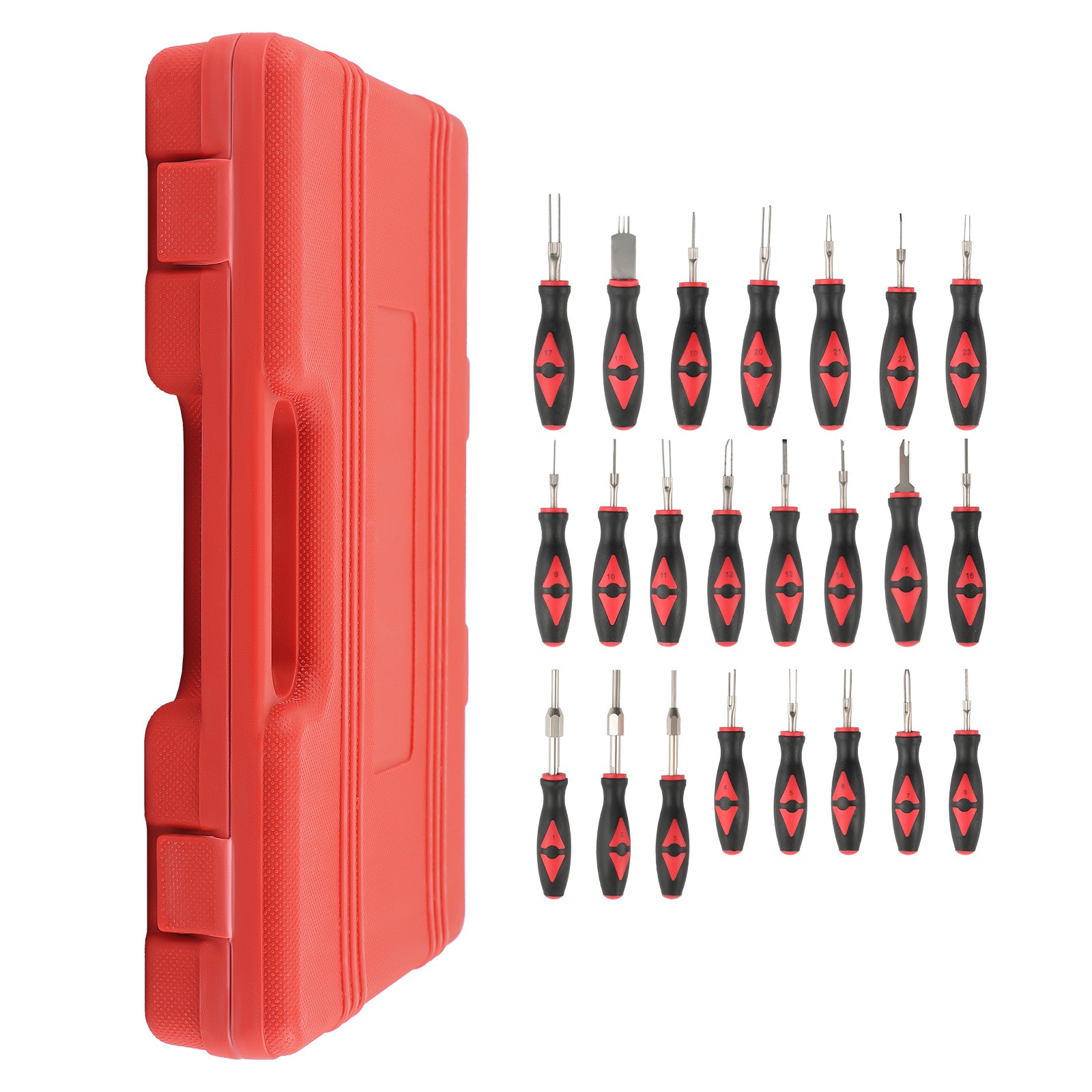 23x Crimp Pin Wire Terminal Connector Release Removal Tool Extractor for BMW