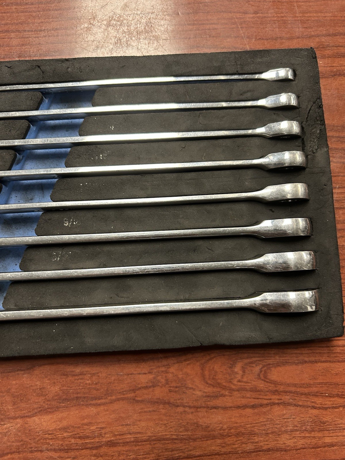 Mac Expert 8Pc SAE XL Extra Long Double Box Ratcheting Wrench Set 5/16″ 3/4″
