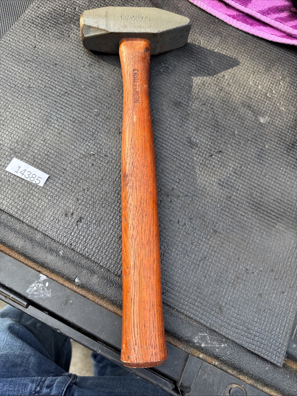 Sears Craftsman USA 40 OZ Cross Engineers Ball Peen Blacksmith Hammer 38262 15”