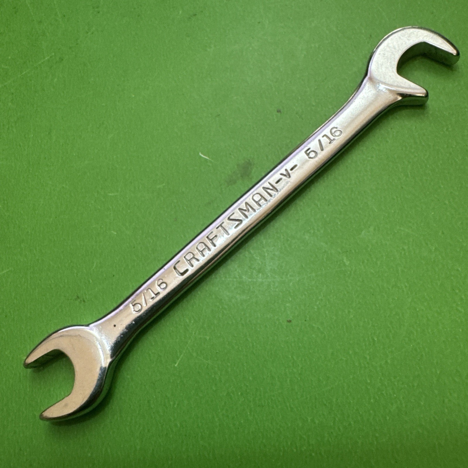 Vintage Sears Craftsman Super-Tuff 8 Piece Open End Ignition Wrench Set 9_4306