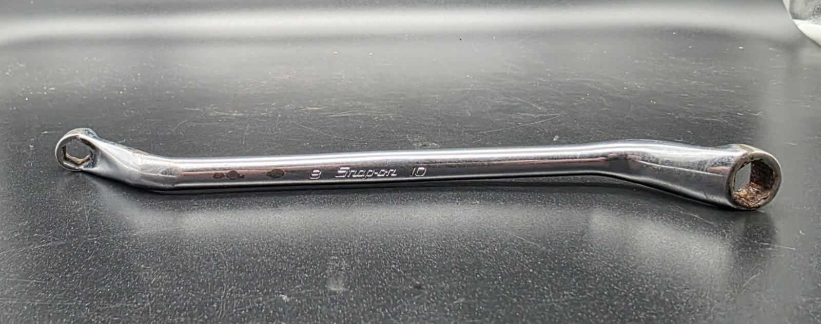 Snap-on S810A 8mm x 10mm Double Offset 12 Point Box End Wrench USA Metric