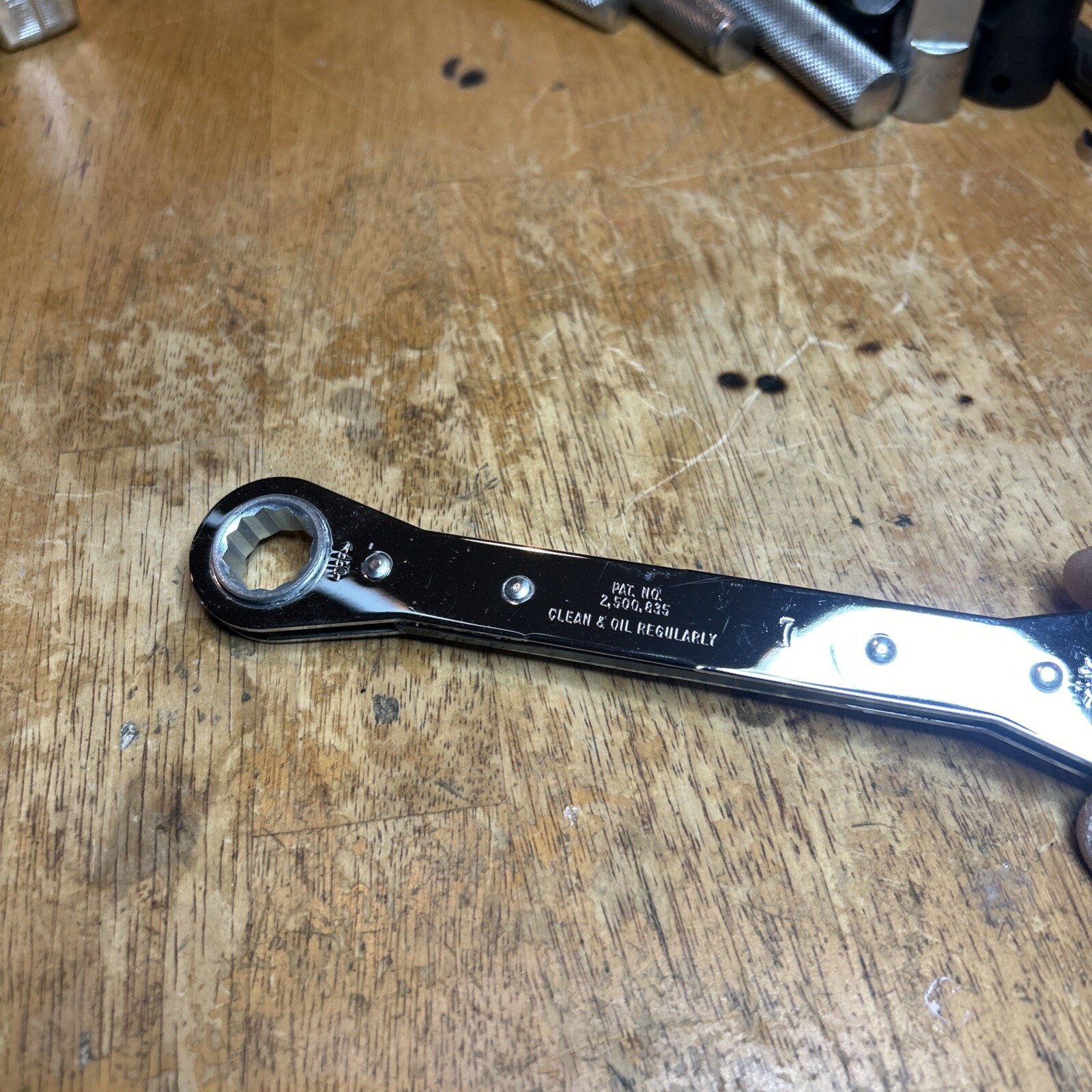 VINTAGE KASTAR TOOLS RB 2024 RATCHETING BOX END WRENCH 5/8″ x 3/4″ FREE SHIP!