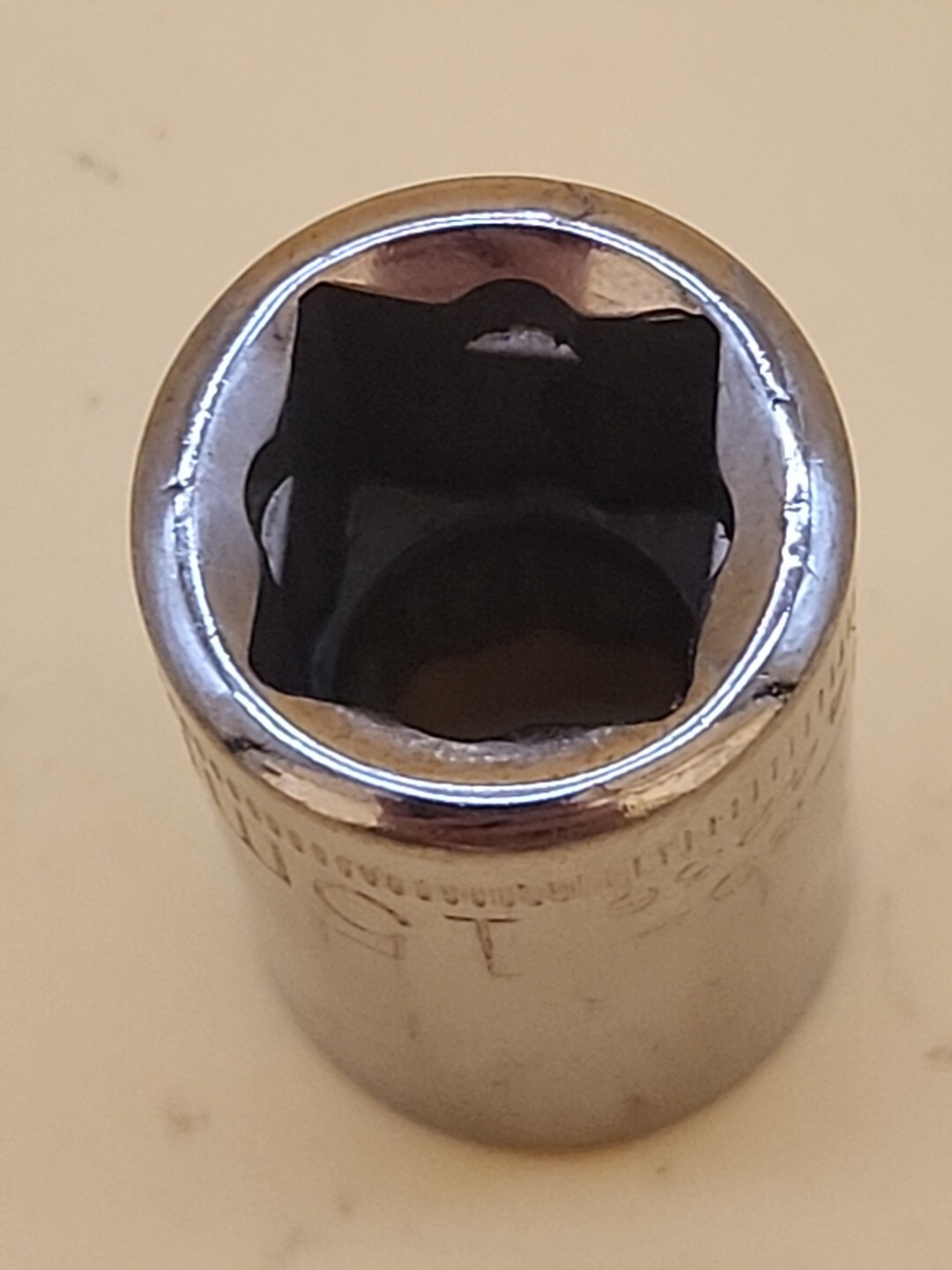Craftsman Vintage Tools 1/2″ Drive 15MM 12 Pt Shallow Socket Metric G2 44236 USA