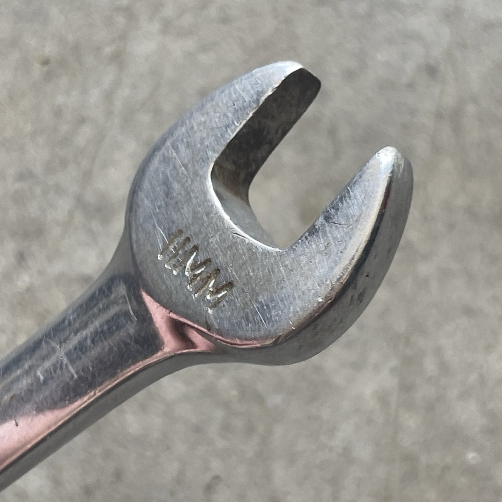 Snap-on OEX11M 11MM 12pt Point Short Combination Wrench Chrome USA