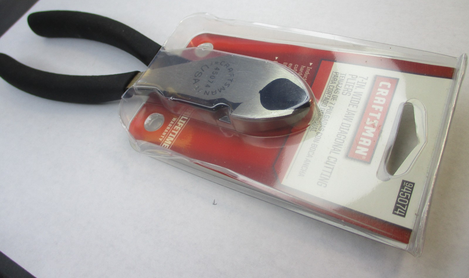 Craftsman 45074 7″ Wide Jaw Diagonal Cutting Pliers Made in USA New