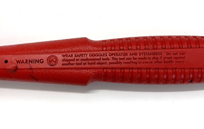 Snap-on HSSD32 Dual Face Drilling Dead Blow Hammer Used