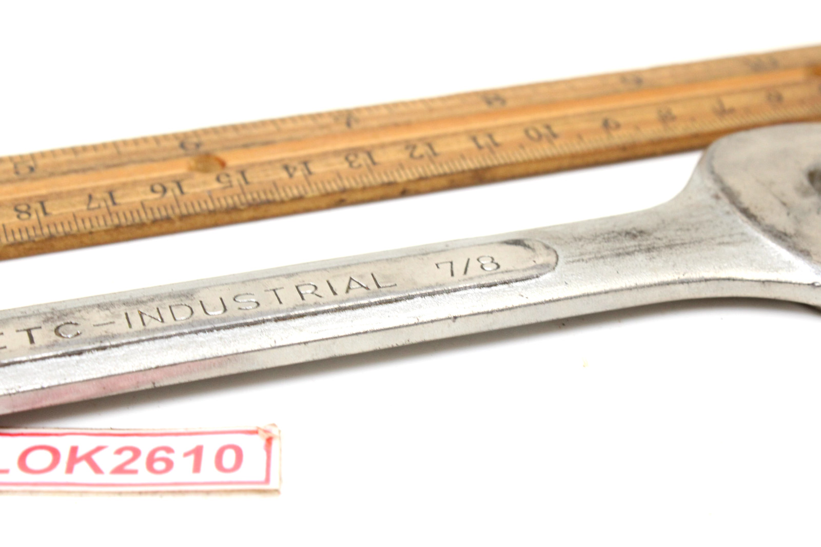 ETC- Industrial 3/4″ x 7/8″ Chrome Molyboenum Open End Wrench