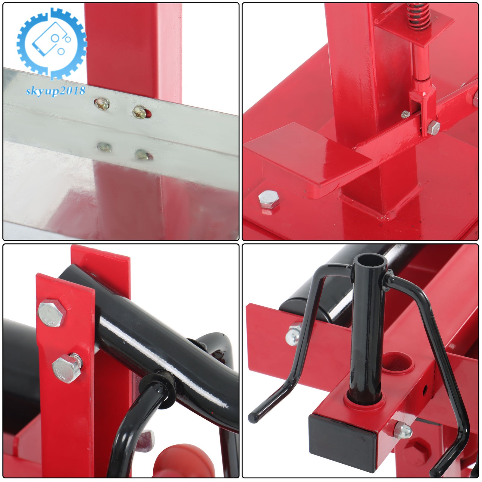 Manual Car Truck Tire Spreader Tire Changer Repair Tires With LED Light