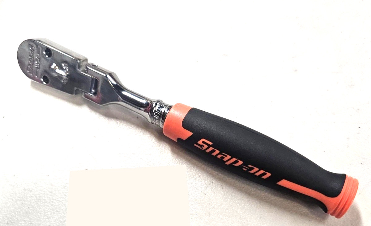 New Snap-on™ Orange 3/8″ Drive 100 Tooth Cynergy Hard Grip Flex Ratchet FHFD100