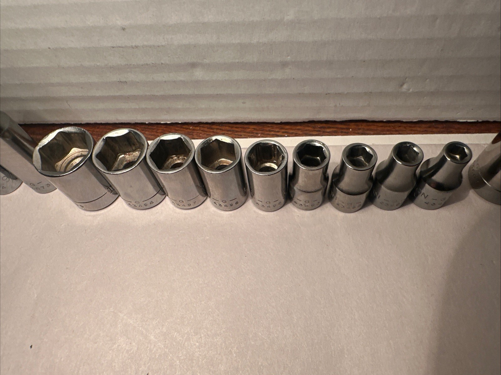 Craftsman 29 Piece SAE 1/4” Drive Set w/Ratchet , 6 & 12 point sockets &more USA