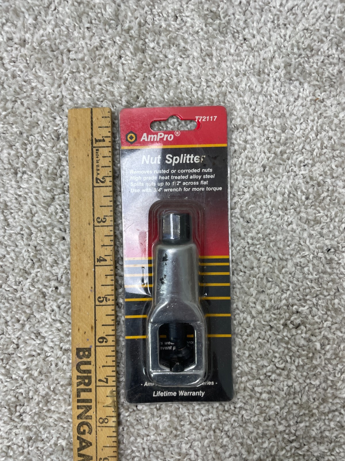 AmPro Tools #T72117 Nut Splitter High Grade Heat Treated Alloy Steel Handheld