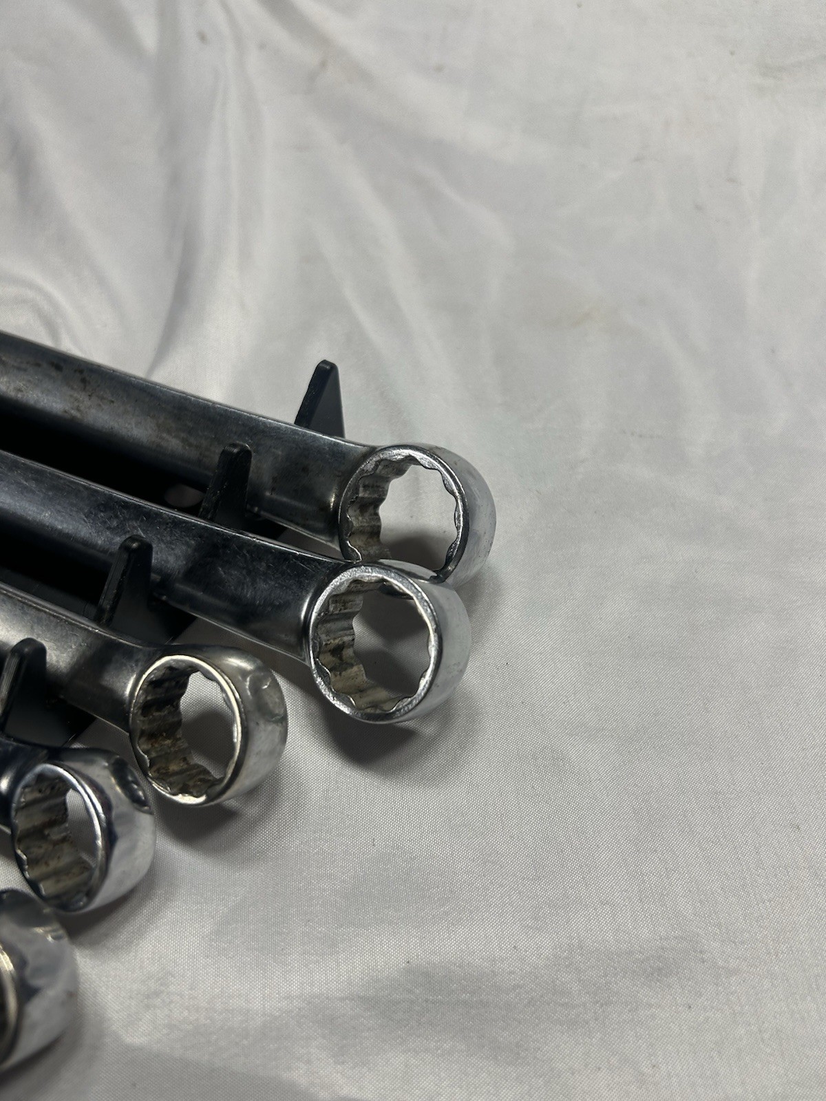Snap-On OEX711B – 9 Pc – 12pt SAE Flank Drive Wrench Set 3/8″ to 15/16”