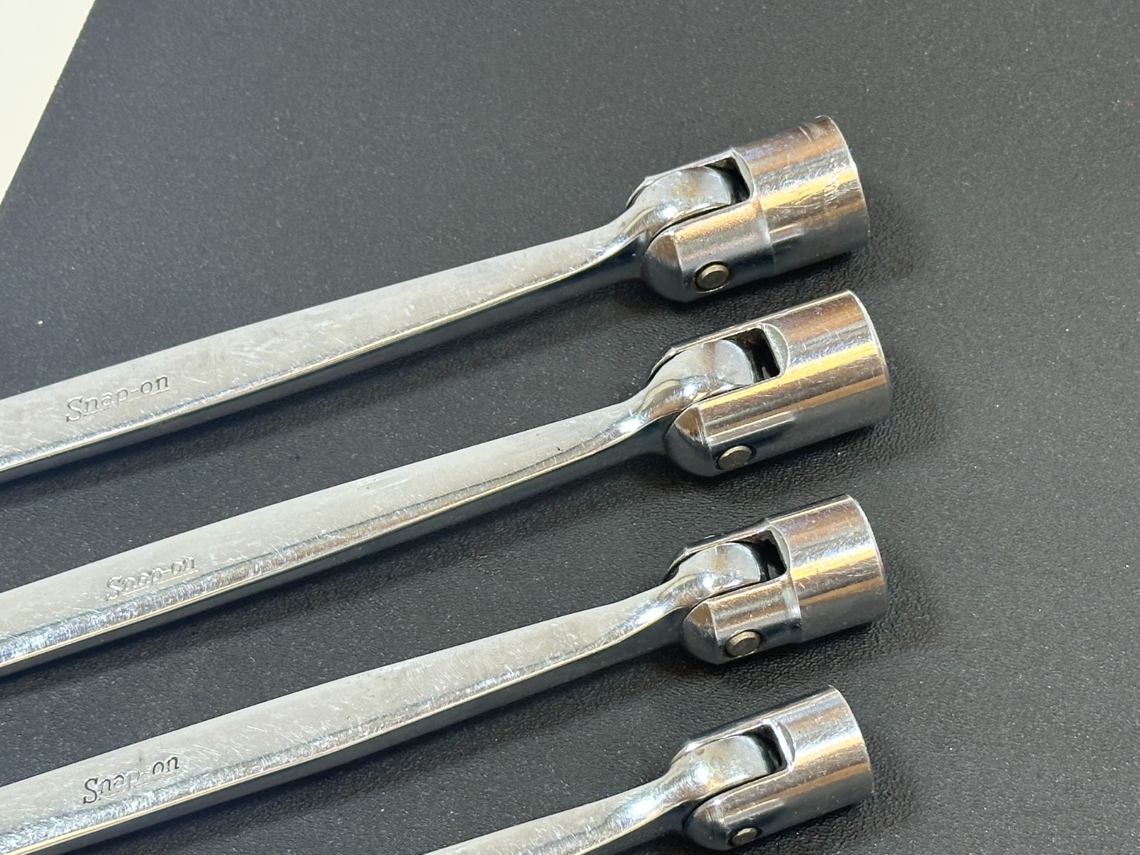 🇺🇸 Snap-on Tools USA FHO607 7pc SAE 3/8″-3/4″ Flex Head Combination Wrench Set