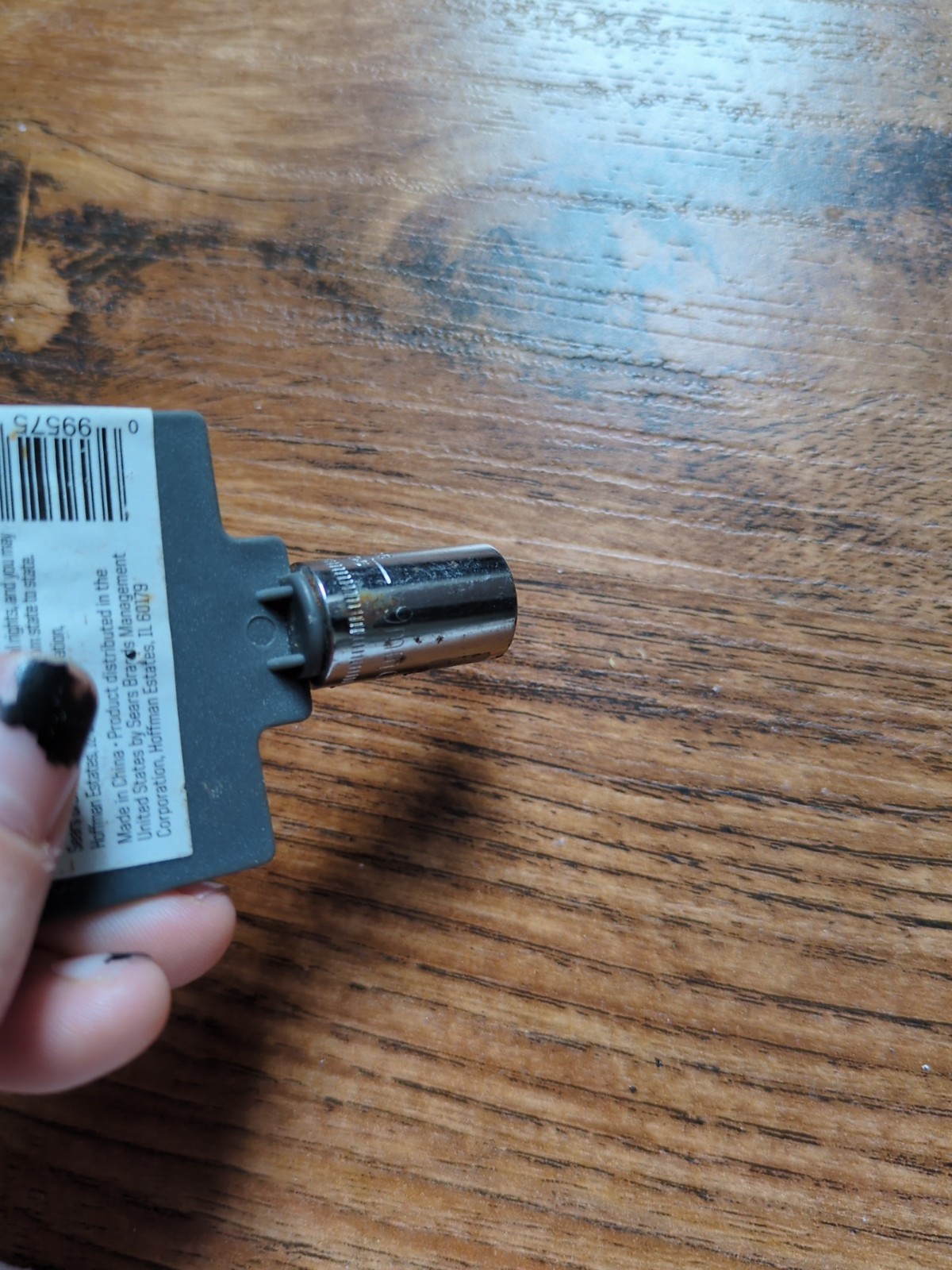Craftsman 9mm 1/4 Drive Socket USA Metric. Small Amount of Rusting See Photos