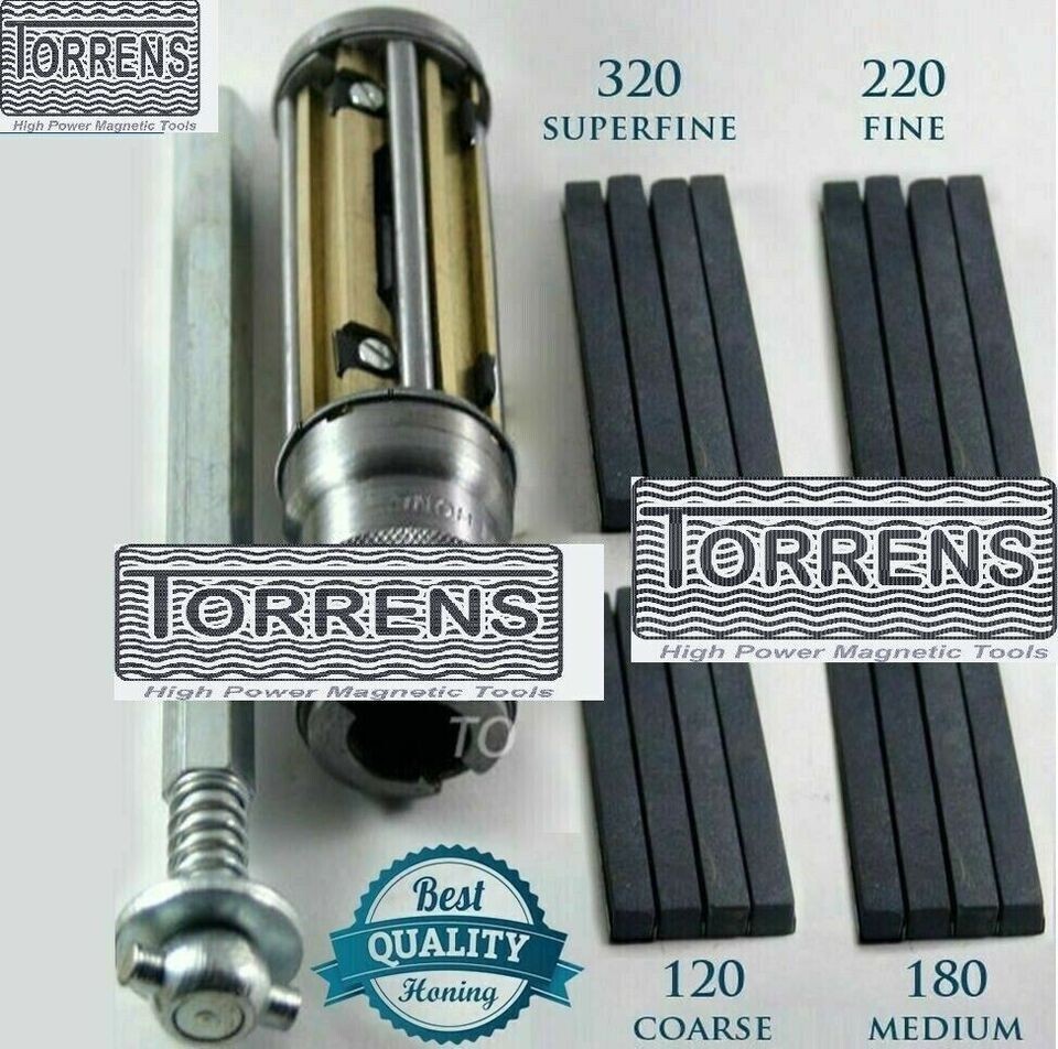 New Cylinder Engine Hone Kit 45 TO 65 MM Honing Machine + 4 Set Of Stones