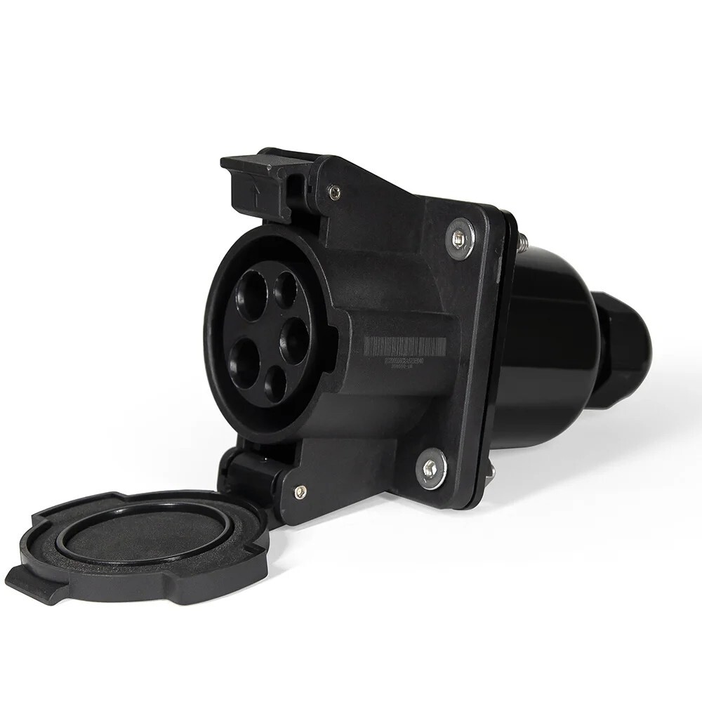 Type 1 EV Connector SAE J1772 AC Socket Single Phase 250V 50A Universal CE