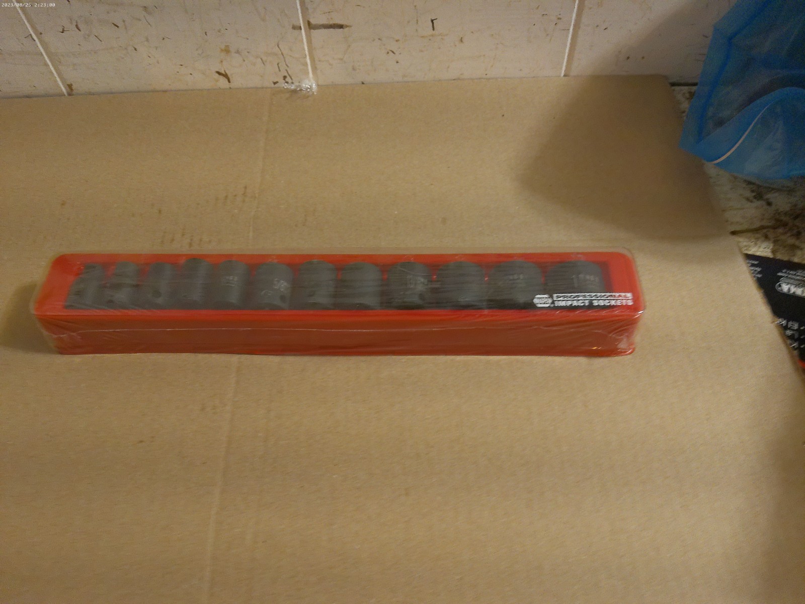 Napa 3/8 Drive Impact Socket Set Napa 61-0203 Sealed New professional NPT 1,1/4
