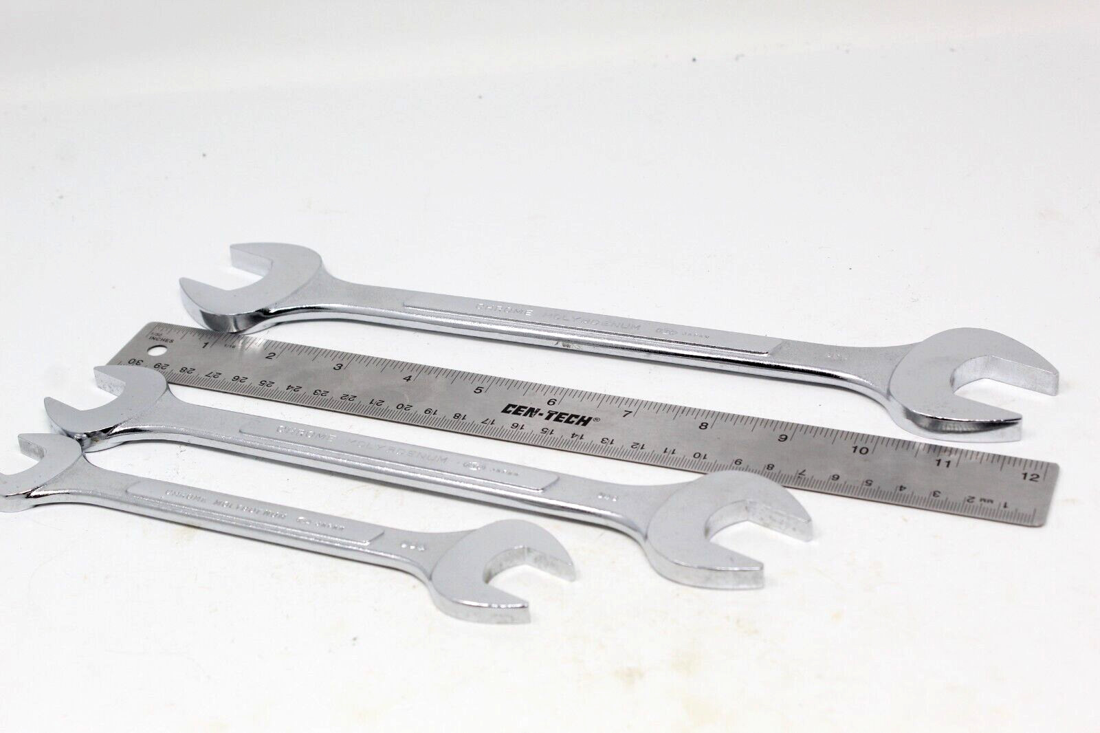 Fuller Set of 3 5/8″x3/4″ 3/4″ x 7/8″ 15/16″x1″ Open End Wrenches Japan