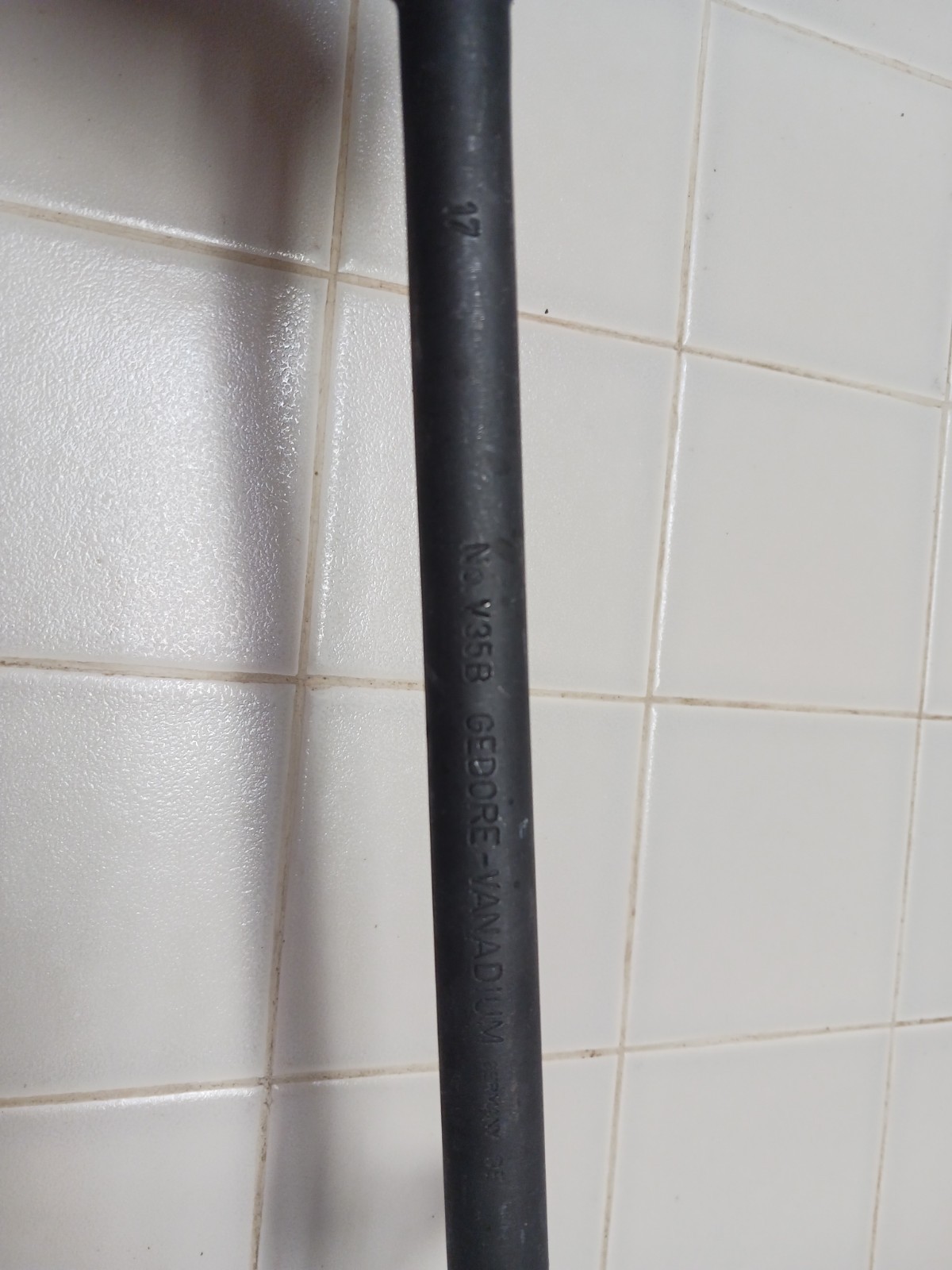 GEDORE-VANADIUM SOCKET WRENCH, V35B 17mm Germany