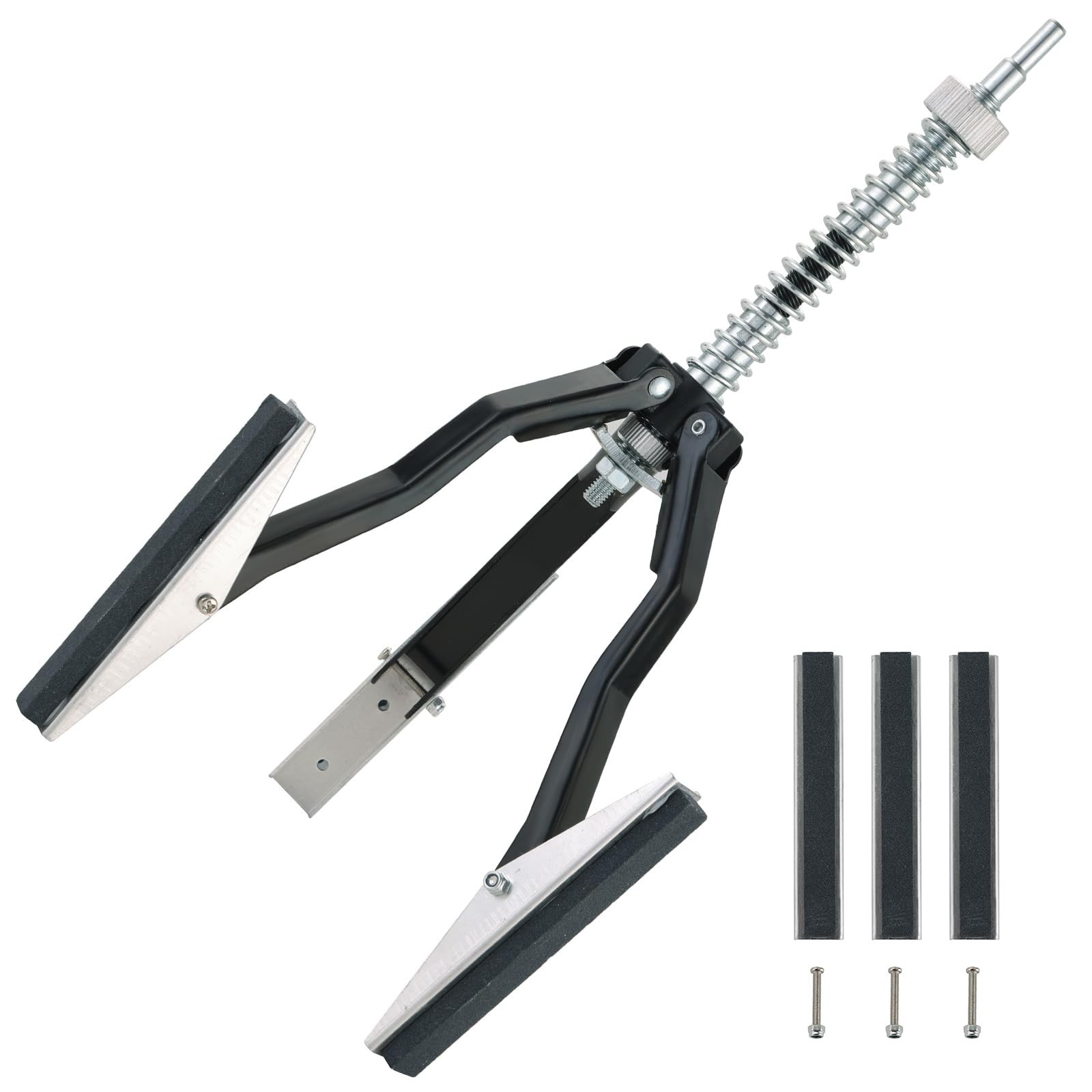 Adjustable Engine Cylinder Hone Tool 2″-7″ with 3 Extra Stones – 220 Grit Deglaz