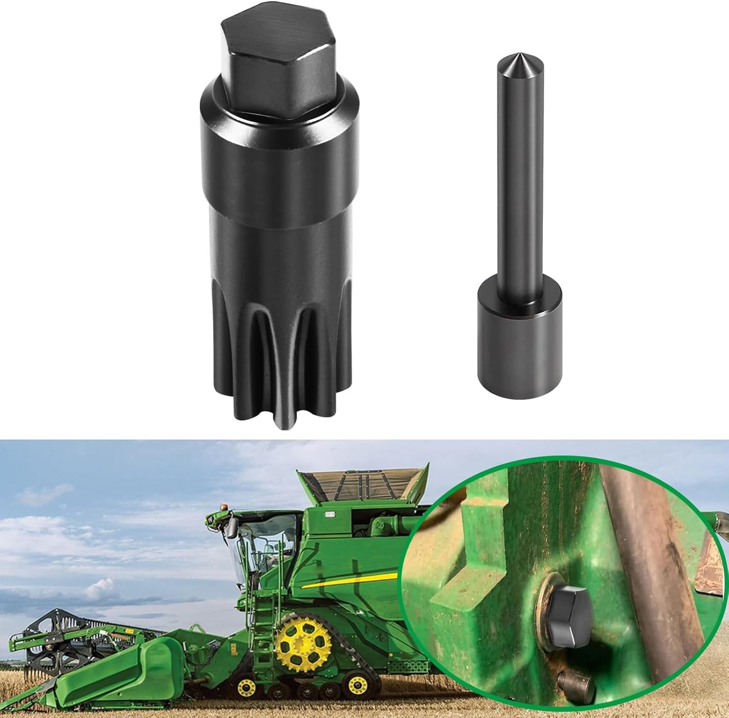 Engine Turning Tool & Timing Pin Kit Alt JDE83 JDE81-4 for John Deere 3179 4239