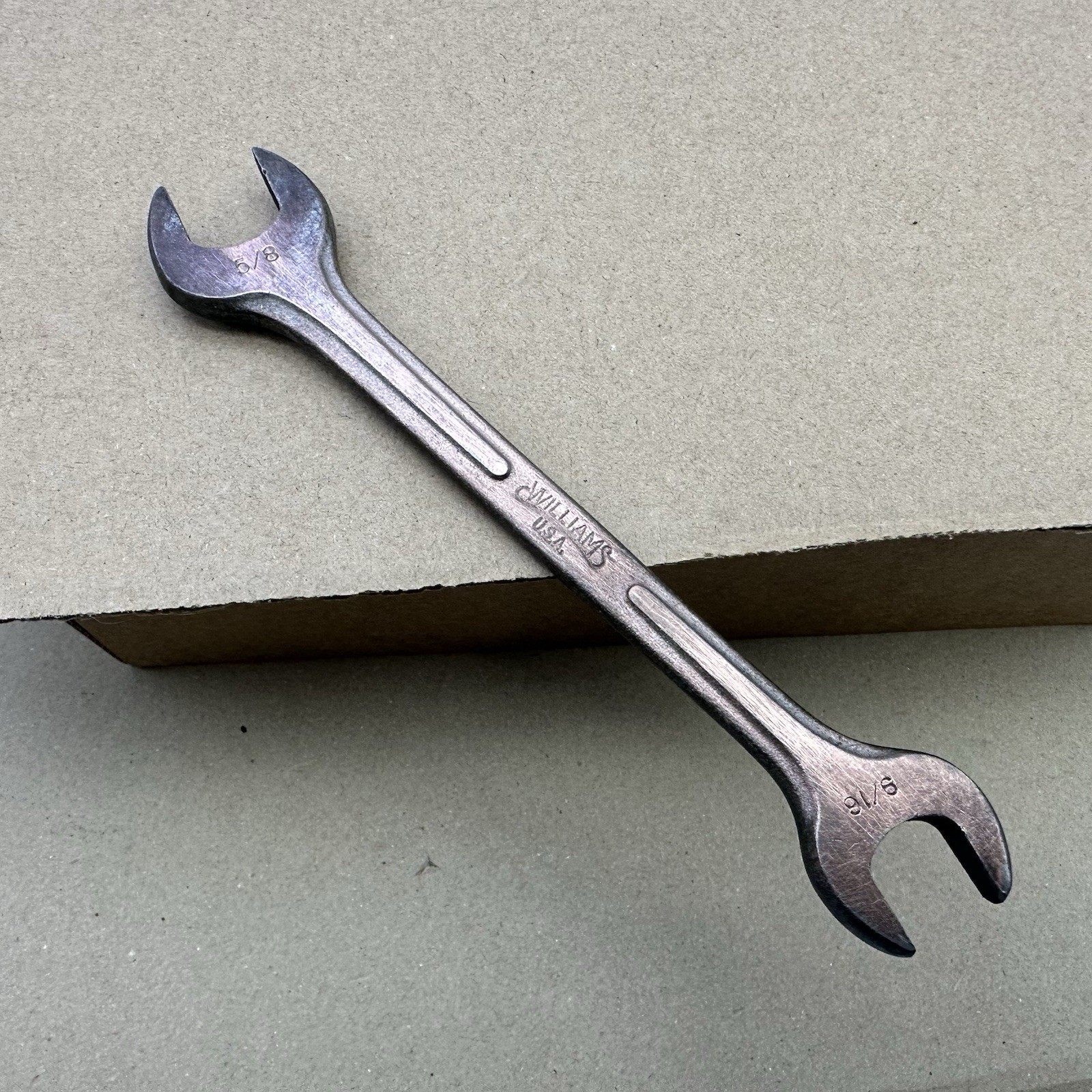 Vintage Williams Supperrench Wrench A1727 5/8×9/16” Made In USA 1952-1959