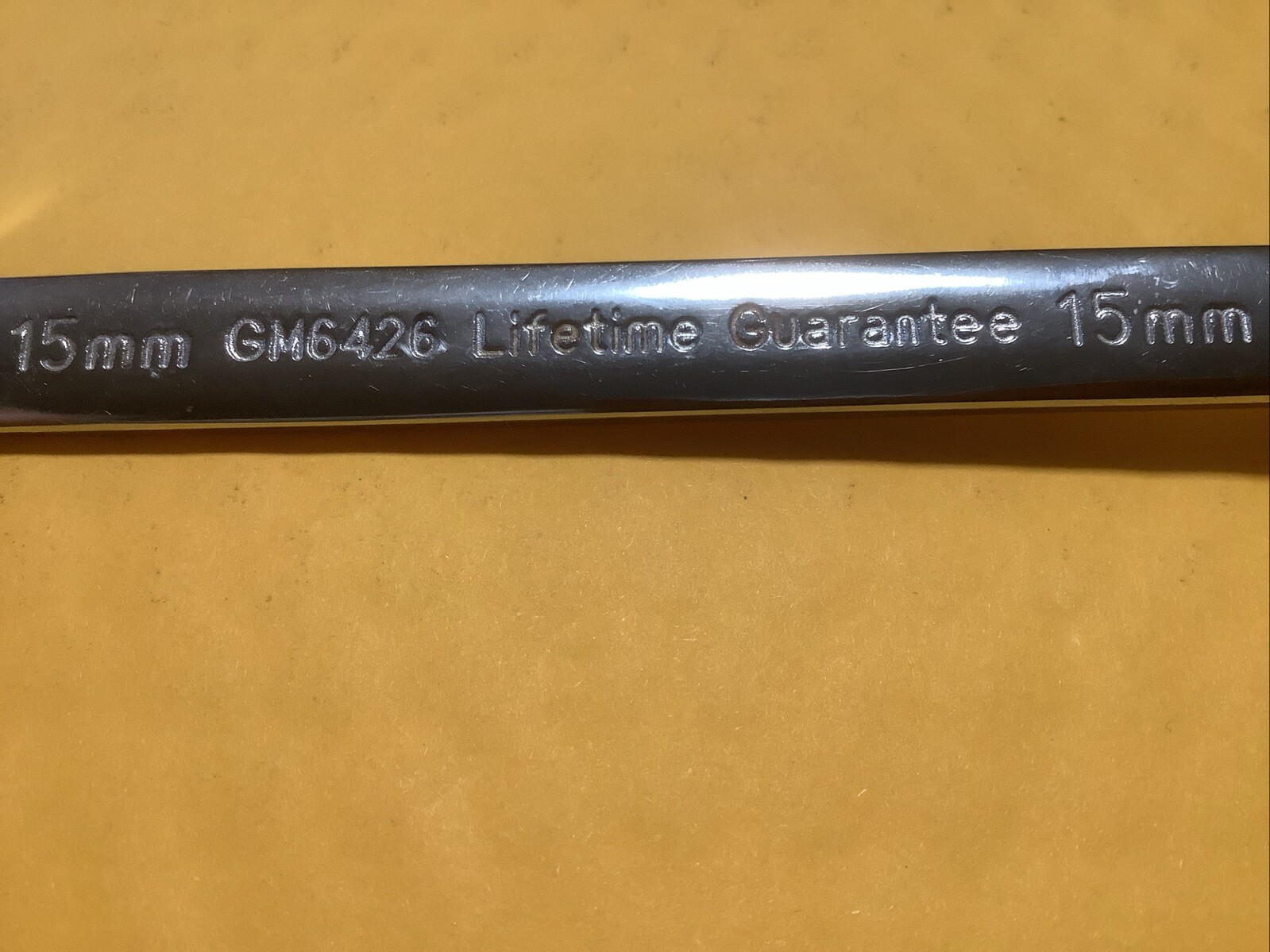 GM6426 POWERTORQUE 15MM Metric Combination 12PT Box / Open End Wrench