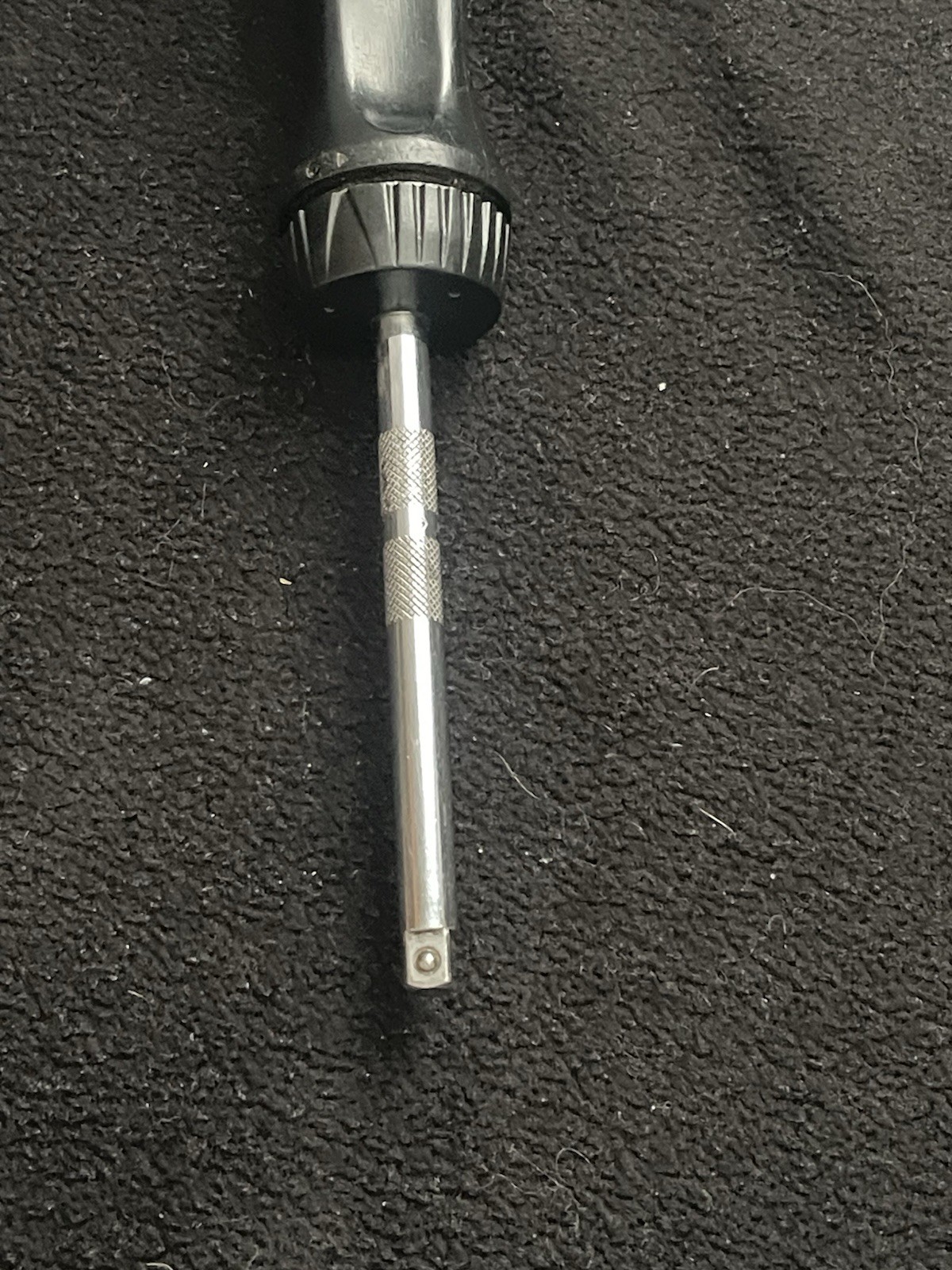 Snap On Tools TMR4 1/4″ Drive Ratcheting Spinner Handle 9” Black Hard Handle USA