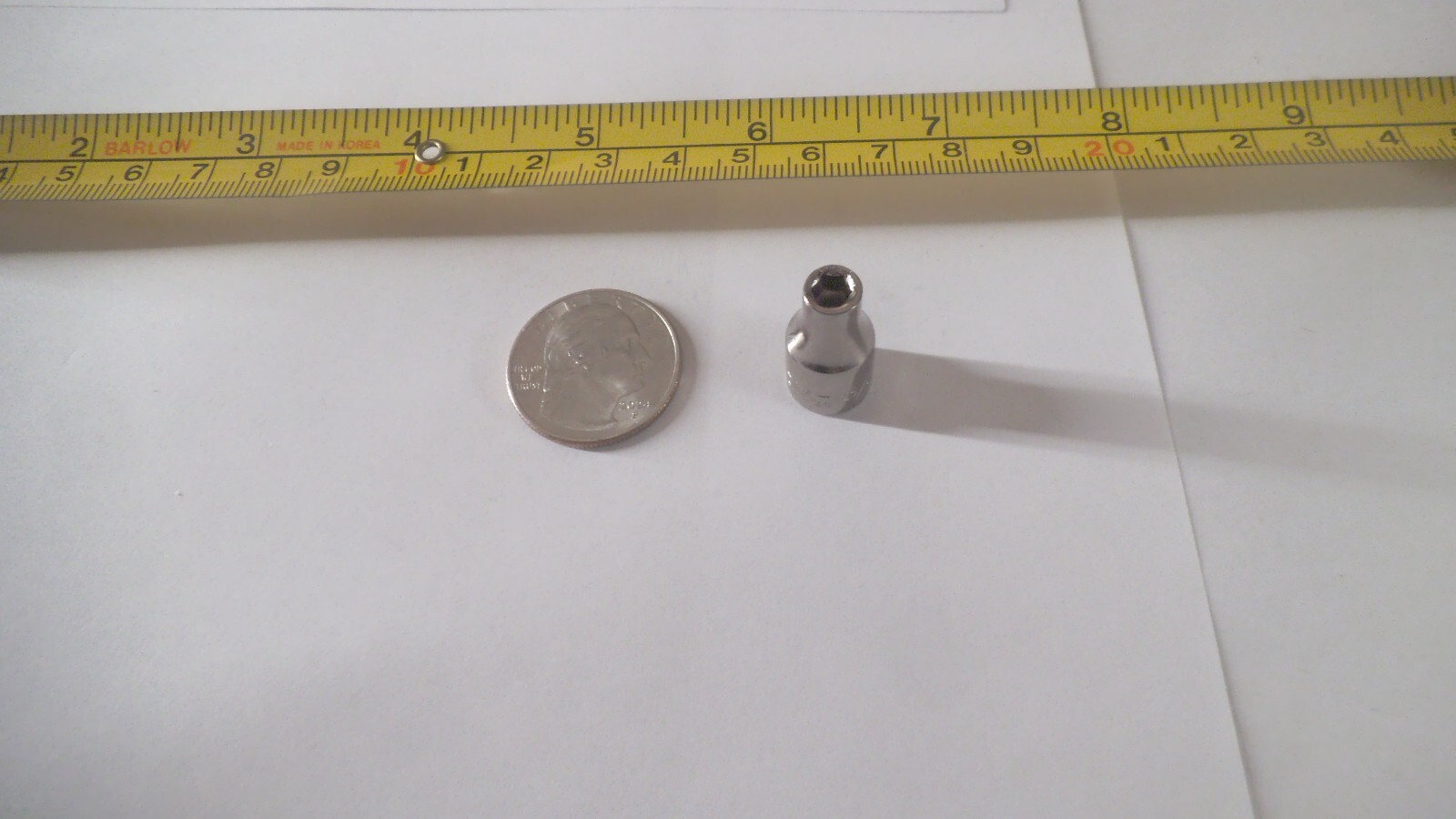 Craftsman USA 1/4 drive 6pt shallow socket size 5/32″ Inverted G2 series 43481