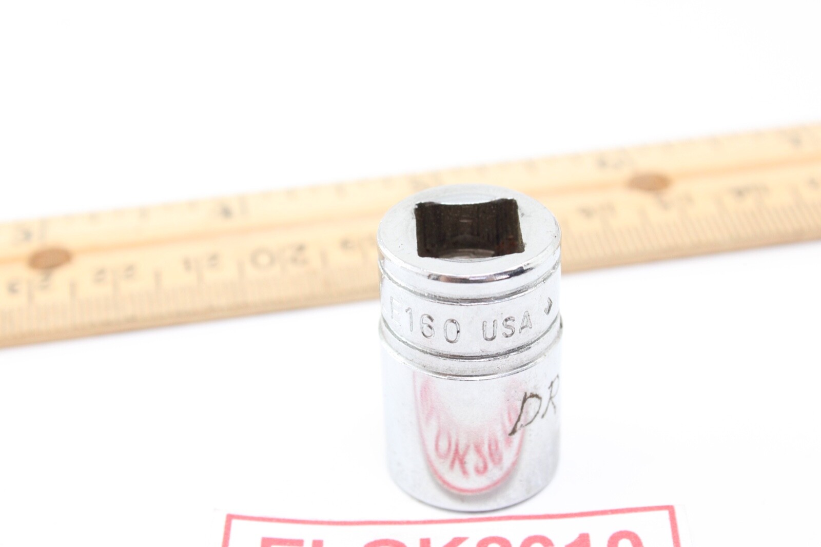 Snap On FLE160 E16 Torx 3/8″ Drive 6 Point Shallow Chrome Socket USA
