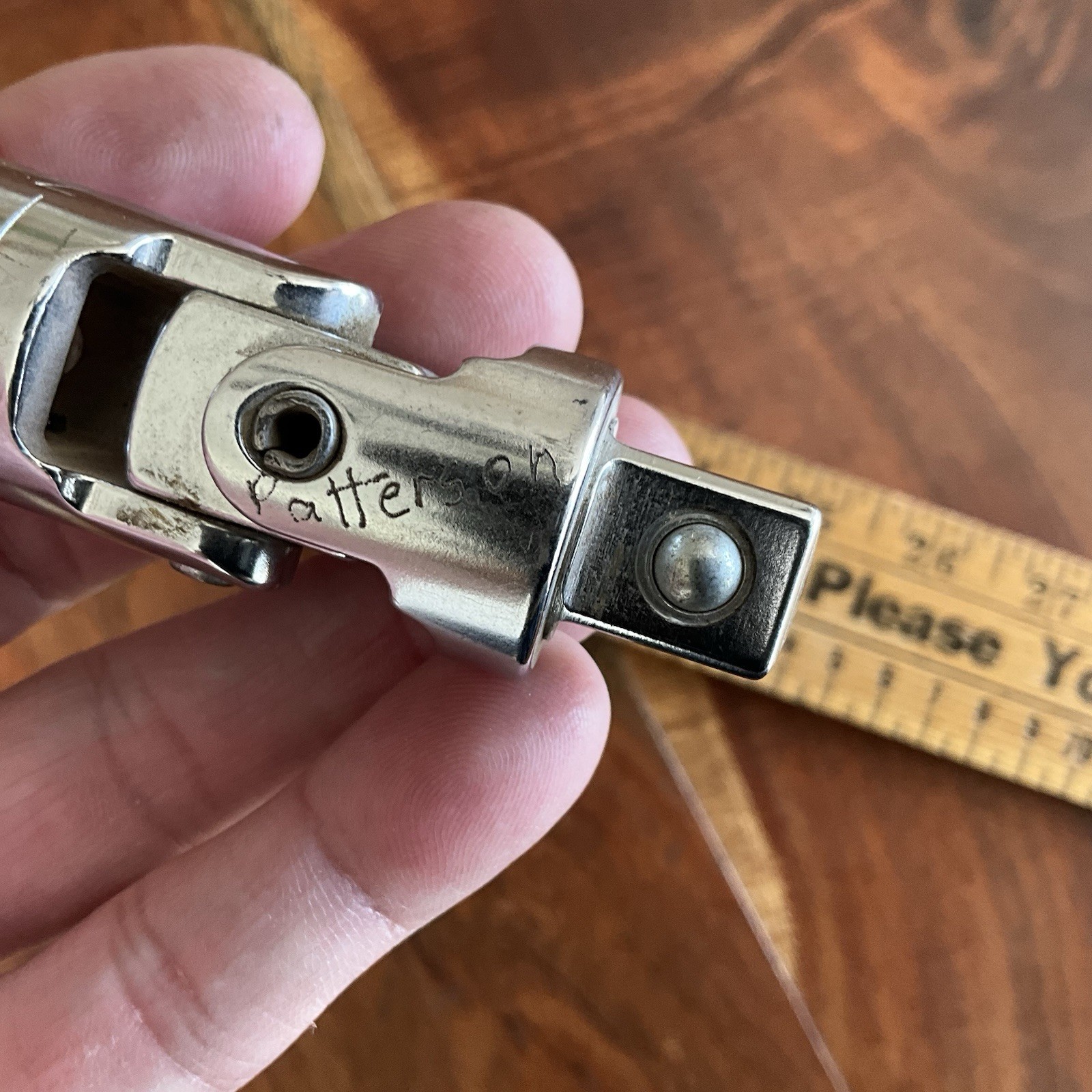 Vintage Craftsman 1/2″ Drive Universal Joint Swivel Extension Socket -V- 4425