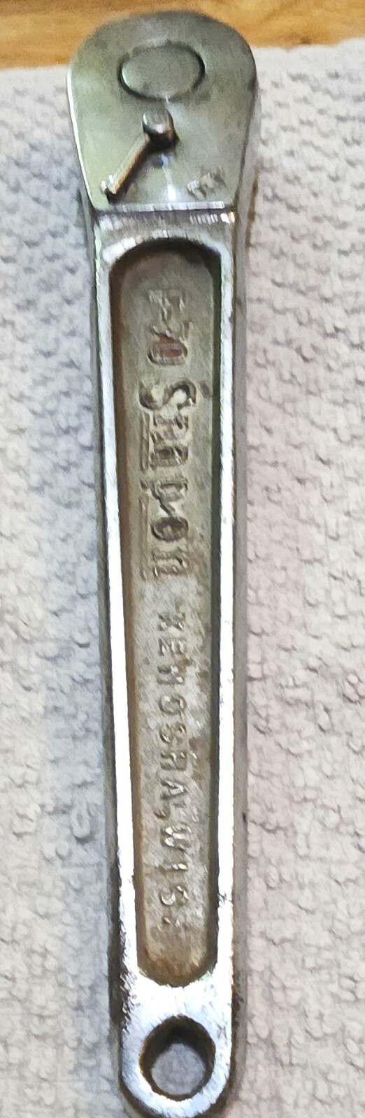 1932 vintage Snap On F-70 3/8 drive ratchet